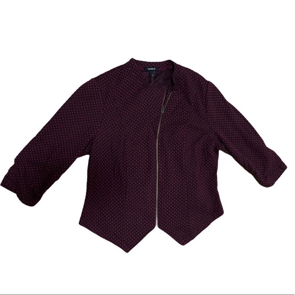 Zip-up Blazer // Torrid